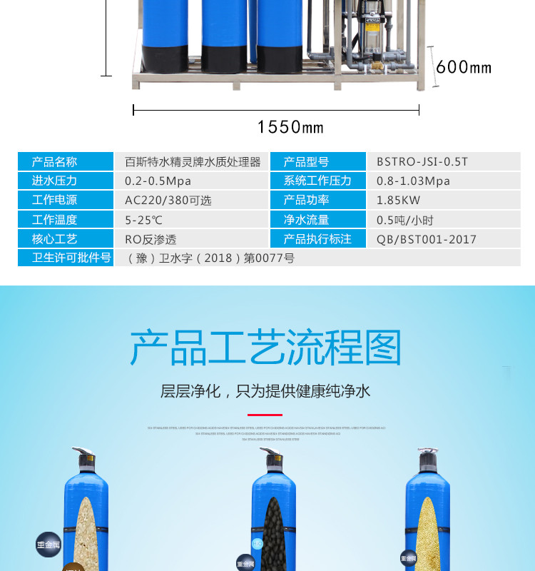 净水净水模板在线制作设计_数码家电_高端大气家电净水器详情净水器详情页-90设计在线编辑器